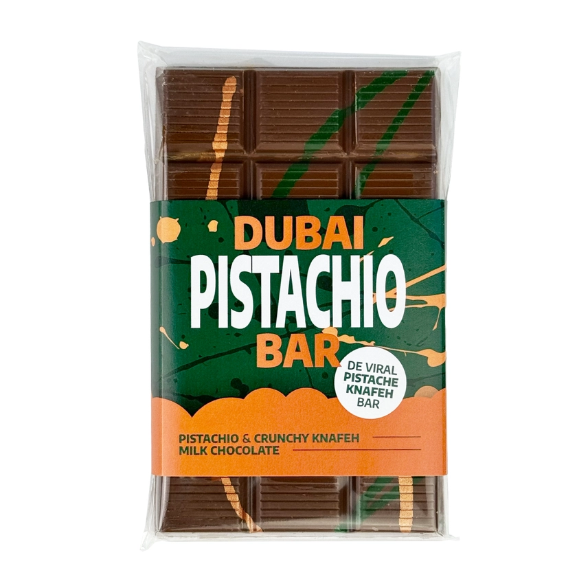 Pieninis šokoladas DUBAI (PISTACHIO KATAIFI BAR), 100g | Candy POP