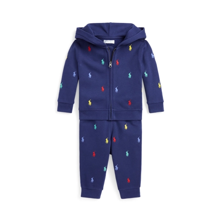 Ensemble sweat à capuche pantalon poney pour bébé garçon | Ralph Lauren® FR