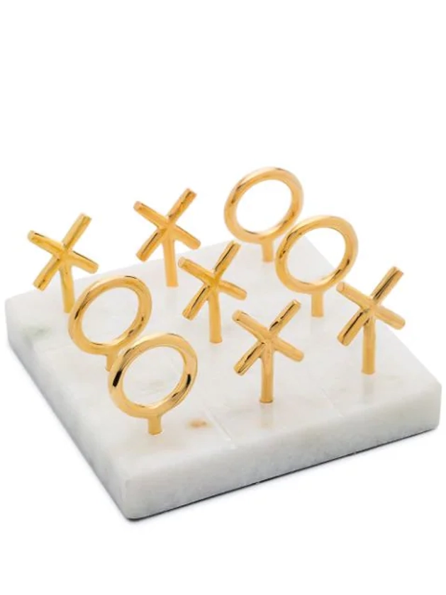 Jonathan Adler Marble Tic-Tac-Toe Set - Farfetch