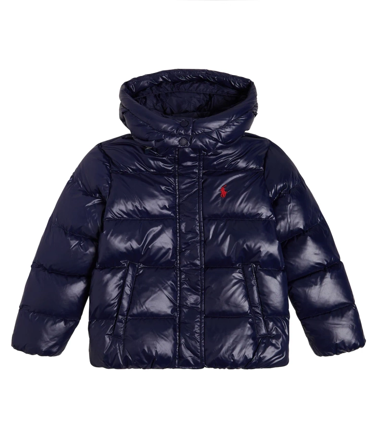 Down jacket in blue - Polo Ralph Lauren Kids | Mytheresa