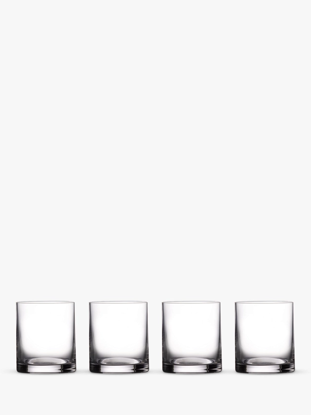 Waterford Crystal Marquis Moments Double Old Fashioned Glass Tumbler, Set of 4, 390ml, Clear