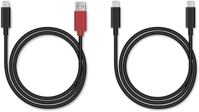 HUION Full-Featured USB-C to USB-C Cable USB 3.1 GEN 2 DP1.2 Supported Suitable for Kamvas 12/13/16(2021)/22/24/22 Plus/24 Plus/Pro 13 (2.5K)/Pro 16 (2.5K)/Pro 16 (4K)/Pro 16 Plus (4K)/Pro 24(4K)