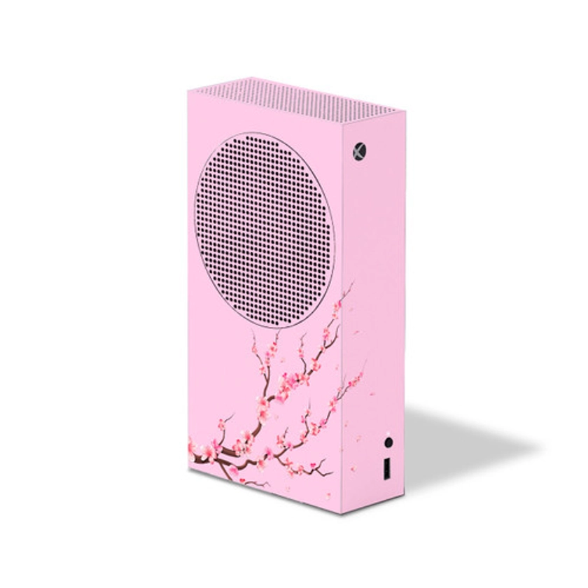 Lace Pink Cherry Blossoms Xbox Series S Console Skin
