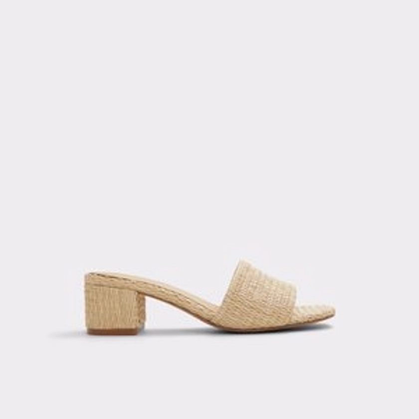 Claudina Open Natural Women's Heeled Mules | ALDO US