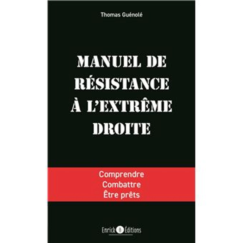 Manuel de résistance à l'extrême droite : Comprendre, combattre, être prêts