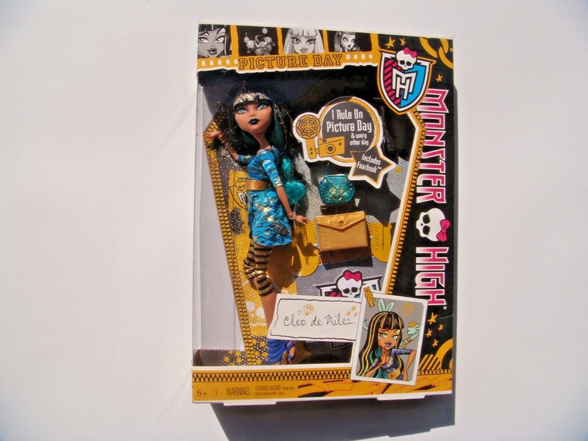 2012 MIB MONSTER HIGH PICTURE DAY CLEO DE NILE GIFT SET