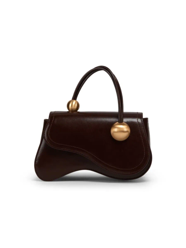 Shop Cult Gaia Kazia Leather Top Handle Bag | Saks Fifth Avenue