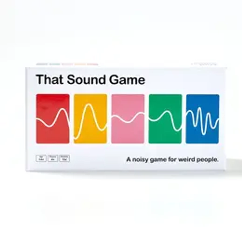That Sound Game - A noisy game for weird people - Party Game for Adults & Teens - Ages 14
