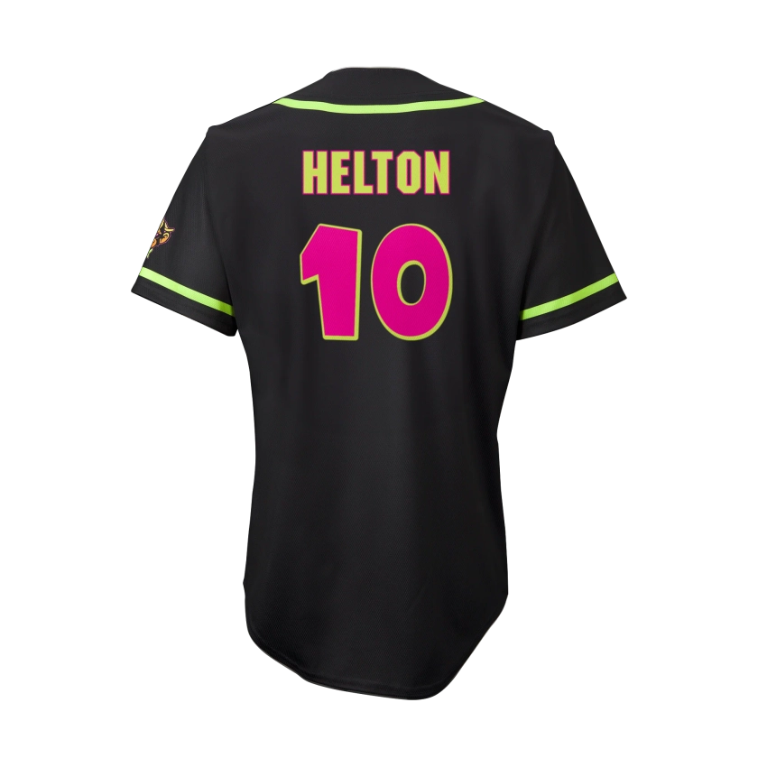 Party Animals Bret Helton #10 EvoShield Jersey - Black