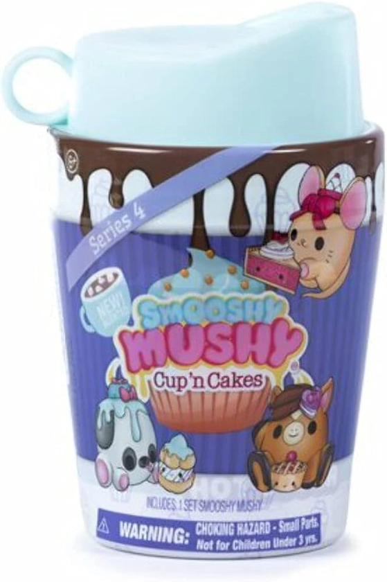 Smooshy Mushy 174930R4 "Series 4" Cups & Cakes Collectible Novelty (color chosen at random)