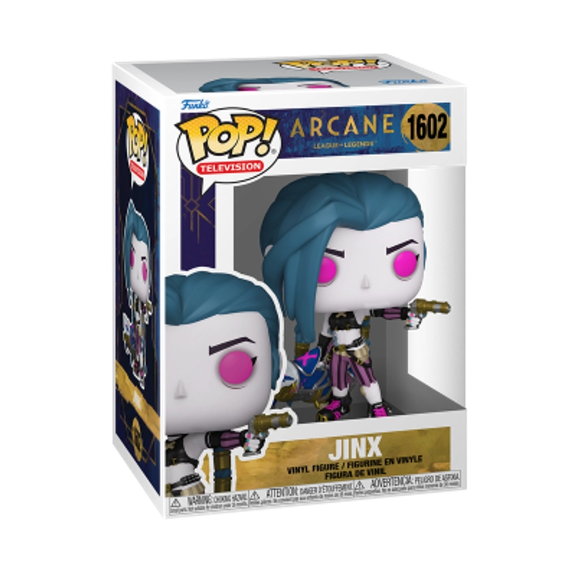 * PRÉ-RESERVA * Funko POP! Television Arcane League of Legends Jinx #1602