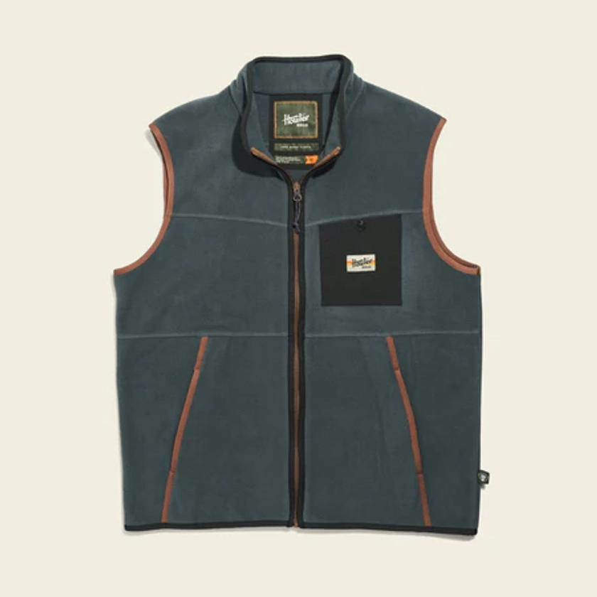 Free Range Fleece Vest - Fog