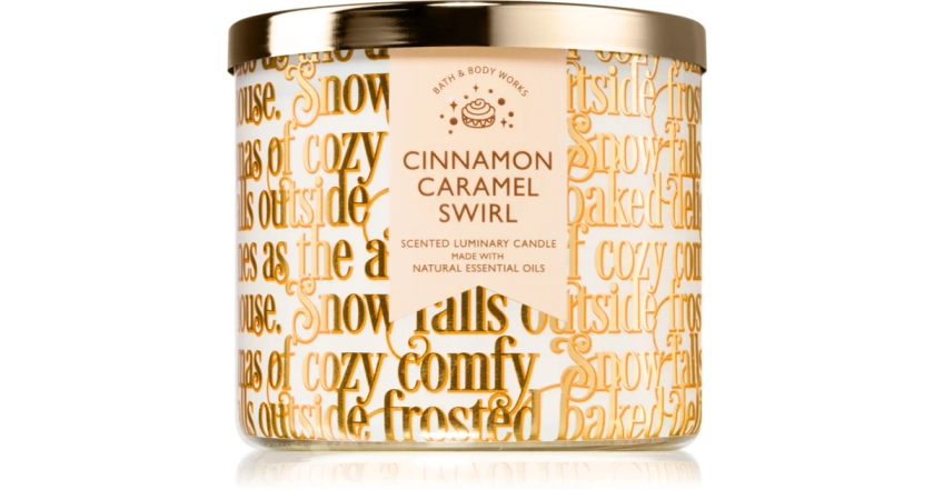 Bath & Body Works Cinnamon Caramel Swirl scented candle | notino.co.uk
