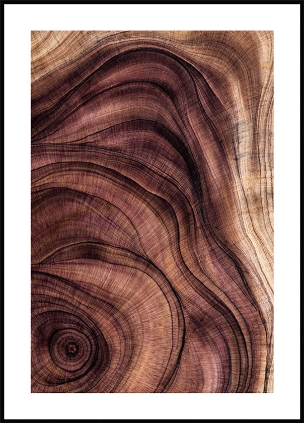 Wood pattern Poster