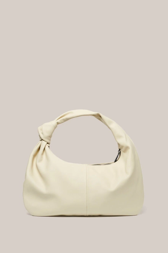 Allegra Cream Knot Crescent