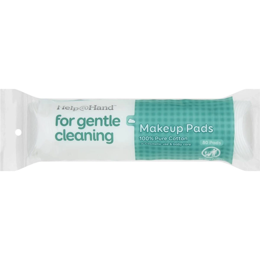 Help@hand Make Up Pads 80 Pack