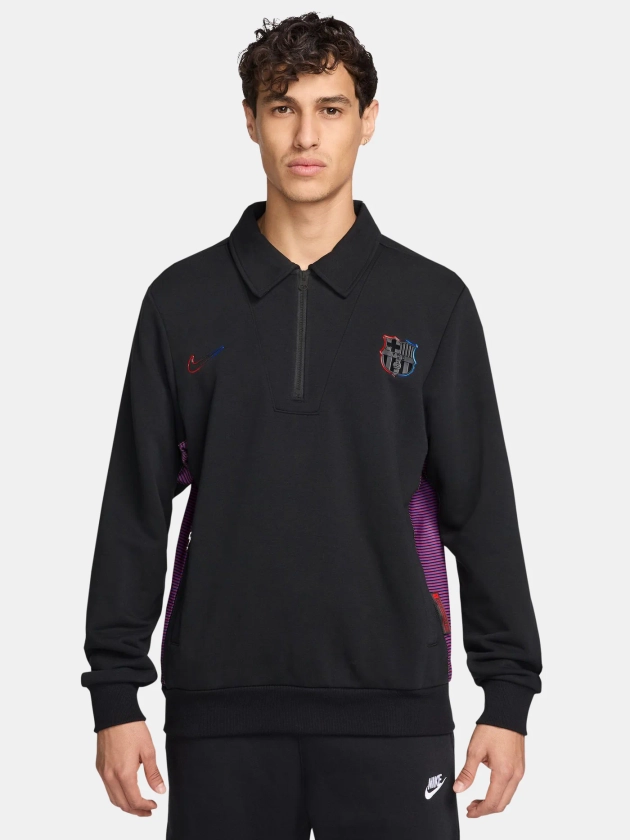 Drill Top black Barça Nike