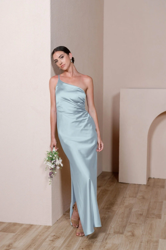 Jade Satin Dress