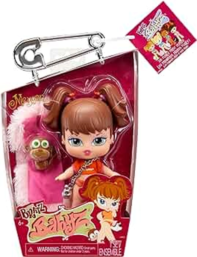 Bratz Babyz Meygan Collectible Fashion Doll with Real Fashions and Pet