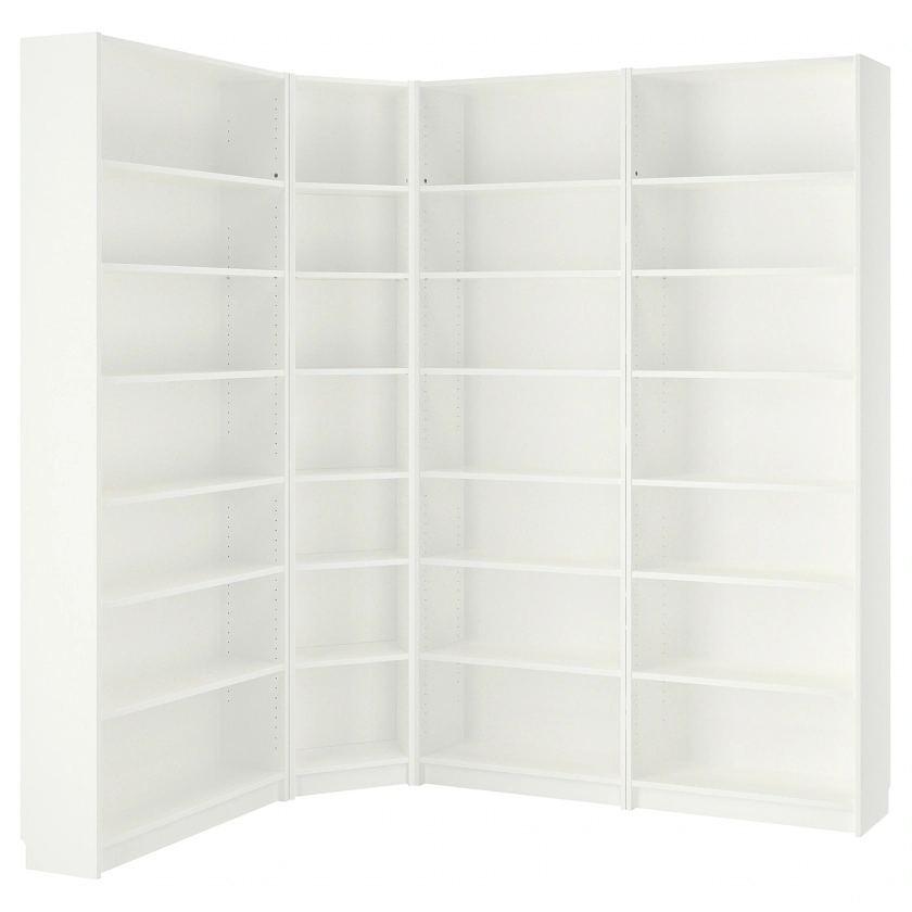 BILLY bibliothèque, blanc, 215/135x28x237 cm - IKEA