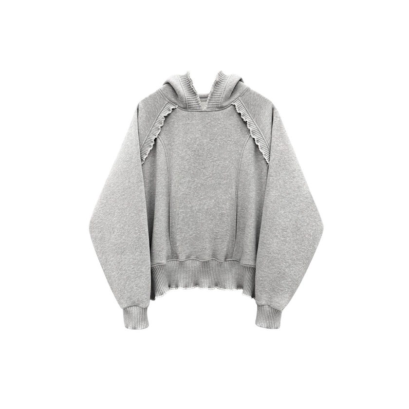 Raglan hoodie grey — ANTHONY CALYDON