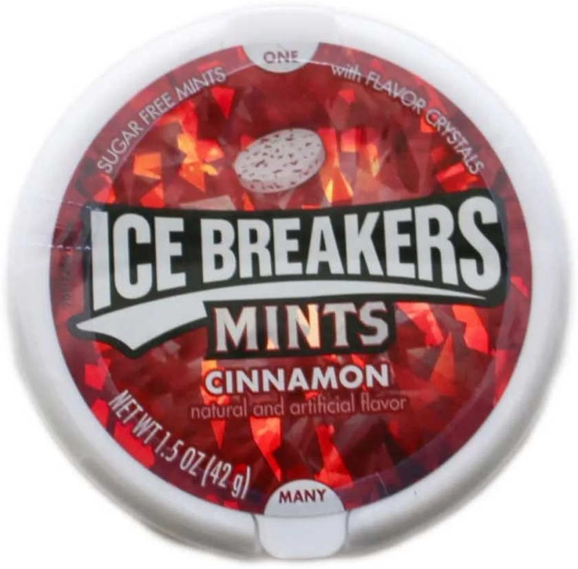 Ice Breakers Sugarfree Mints Cinnamon, 42 Gm : Amazon.in: Grocery & Gourmet Foods