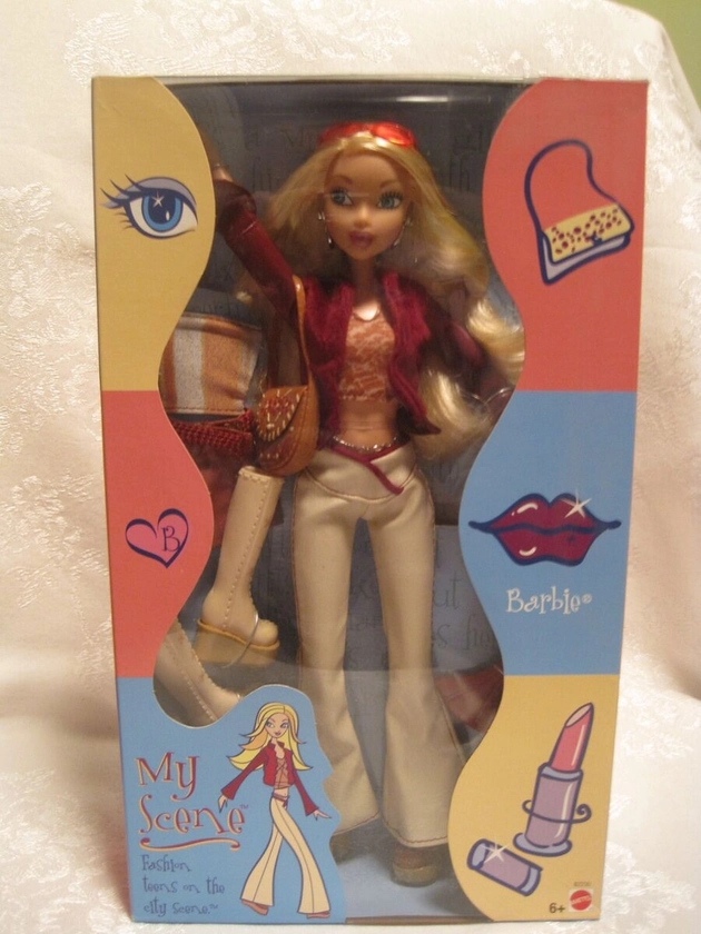 NeW 2002 MY SCENE Barbie Doll *FIRST EDITION* NIB Un-Opened/Sealed.. Mattel