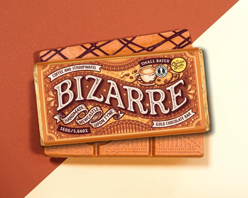 Coffee and Stroopwafel Bizarre Bar 195g