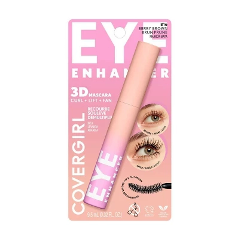 COVERGIRL Eye Enhancer 3D Mascara - Berry Brown - 0.3 fl oz