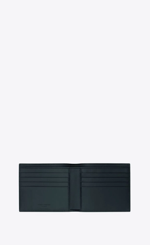 Saint Laurent Paris portefeuille EAST/WEST en cuir d’anguille | Saint Laurent | YSL.com