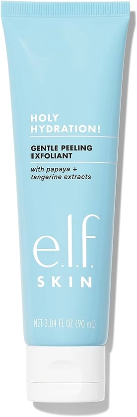 e.l.f. SKIN Gentle Peeling Exfoliant Face Cleanser, Non-Harsh Liquid Formula, Creates A Glowing, Youthful Complexion, Vegan & Cruelty-Free, 3.04 Fl Oz