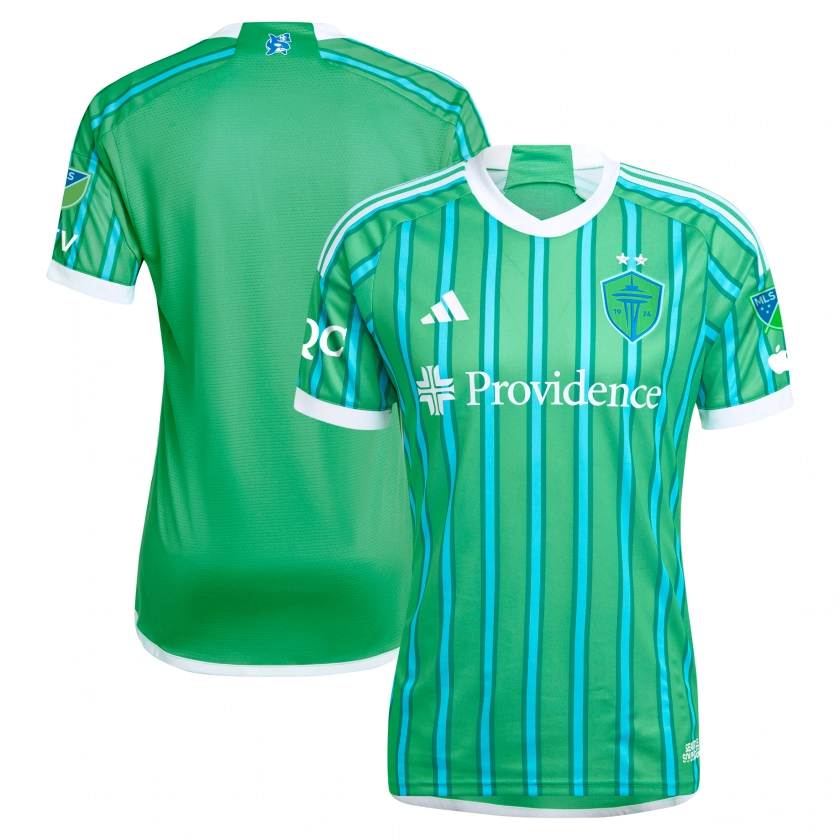 Men's Seattle Sounders FC adidas Green 2024 The Anniversary Kit Authentic Jersey