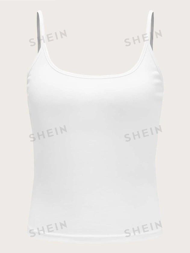 SHEIN EZwear Solid Cami Top | SHEIN UK