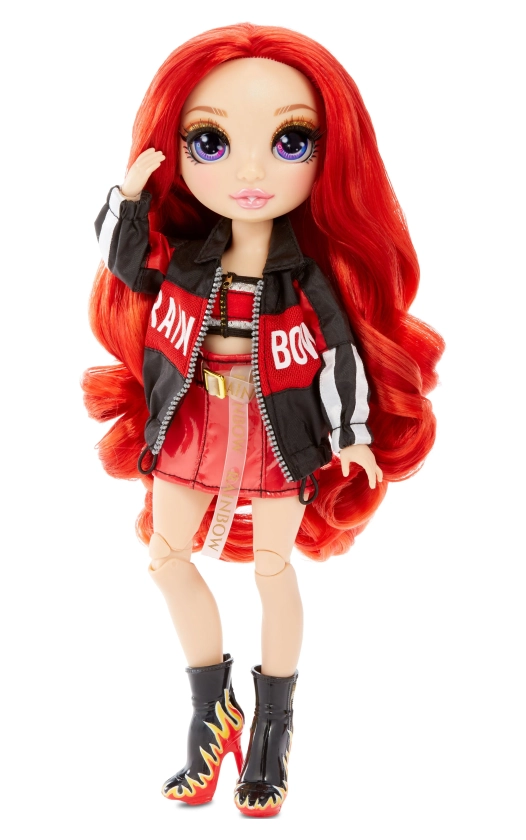 Rainbow High Ruby Anderson – Red Fashion Doll with 2 Outfits