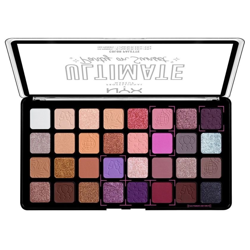 NYX Professional Makeup Eyeshadow Palette - Party On Sunset