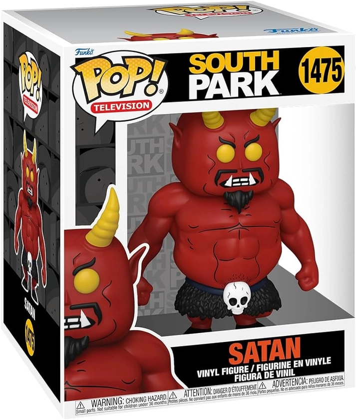Funko Pop! Super: South Park - Satan - Collectable Vinyl Figure - Gift Idea - Official Merchandise - Toys for Kids & Adults - Cartoons Fans - Model Figure for Collectors and Display