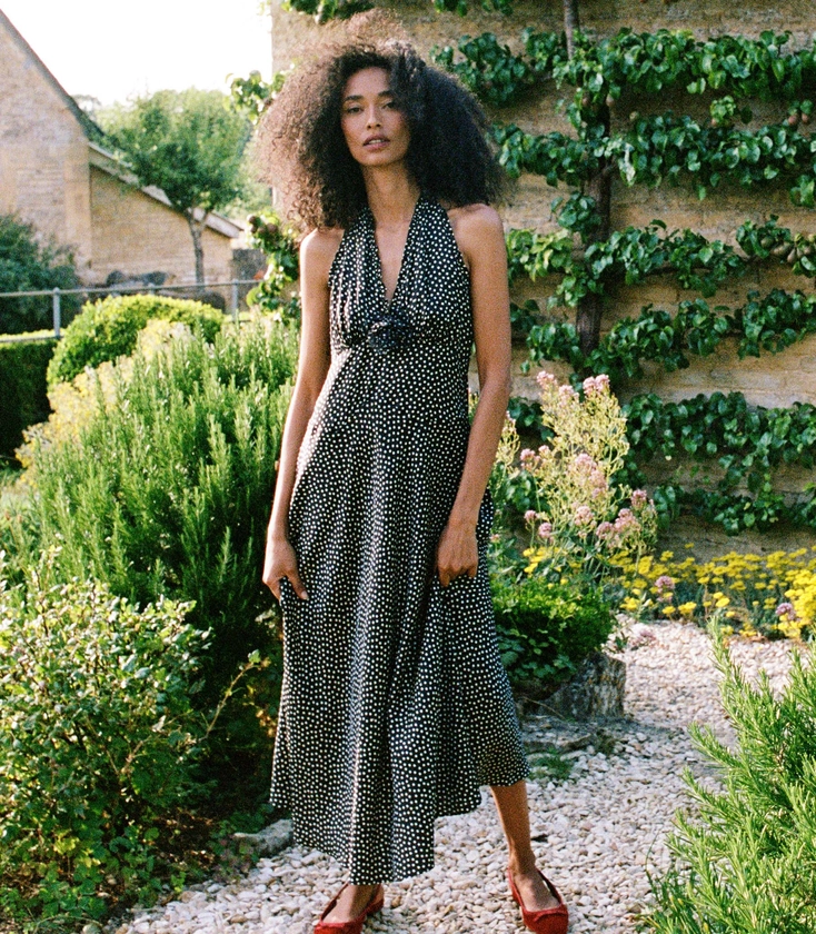 Mazarin Dress - Camille Dot | DÔEN