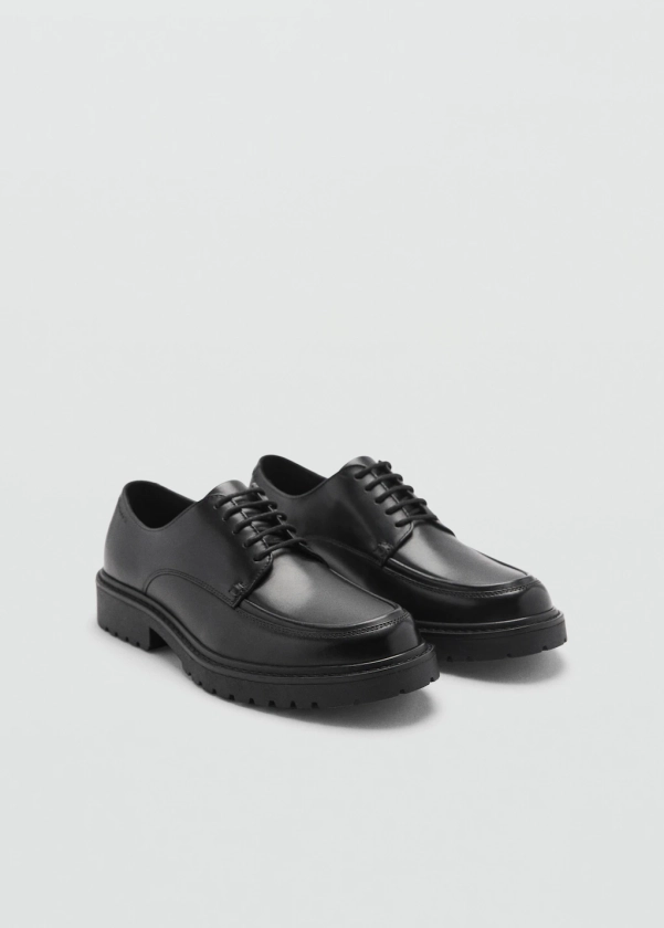 Chaussures derby cuir