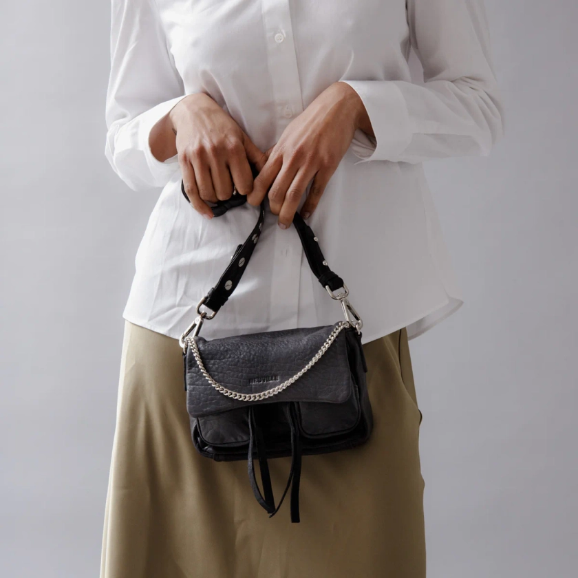 MAX MINI BUBBLE BLACK | Women's Leather Bags | NEUVILLE