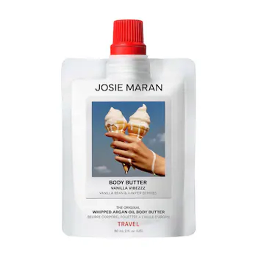 Mini Vanilla Vibezzz - Whipped Argan Oil Refillable Firming Body Butter - Josie Maran | Sephora