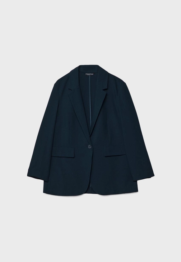 Blazer regular fit - Mode femme | Stradivarius France