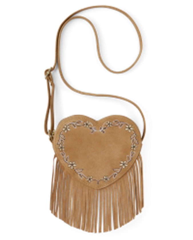 Girls Fringe Bag - Prairie Fields - TAN | Gymboree 