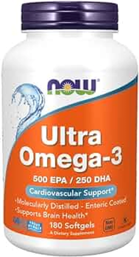 NOW Foods - Ultra Omega-3 500 EPA/250 DHA - 180 Softgels by Now Foods