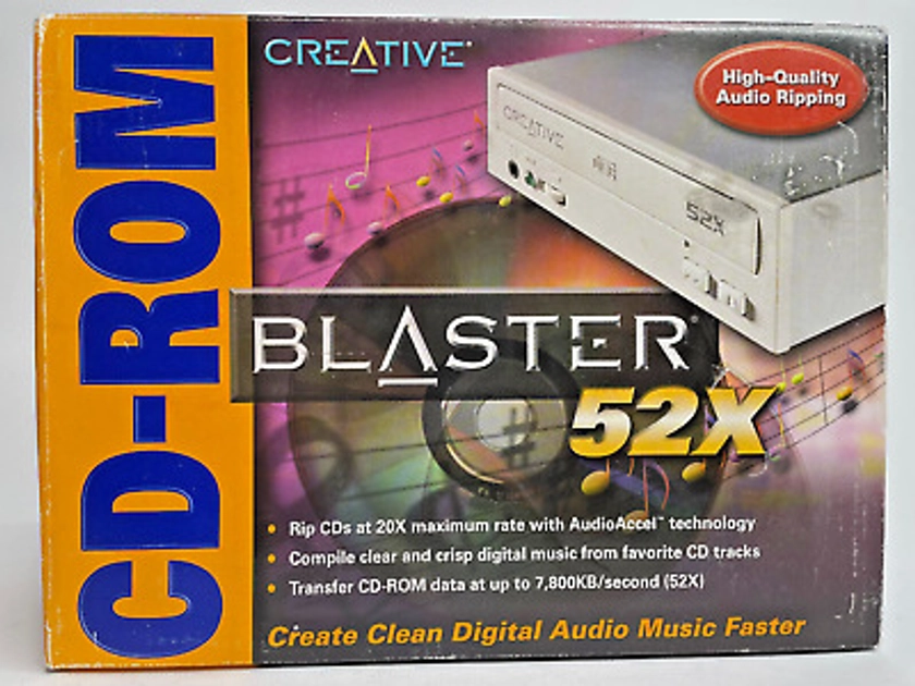 Creative CD-ROM Blaster 52X IDE Drive (Model MK4108/CD5233E) - NEW, OPEN BOX | eBay