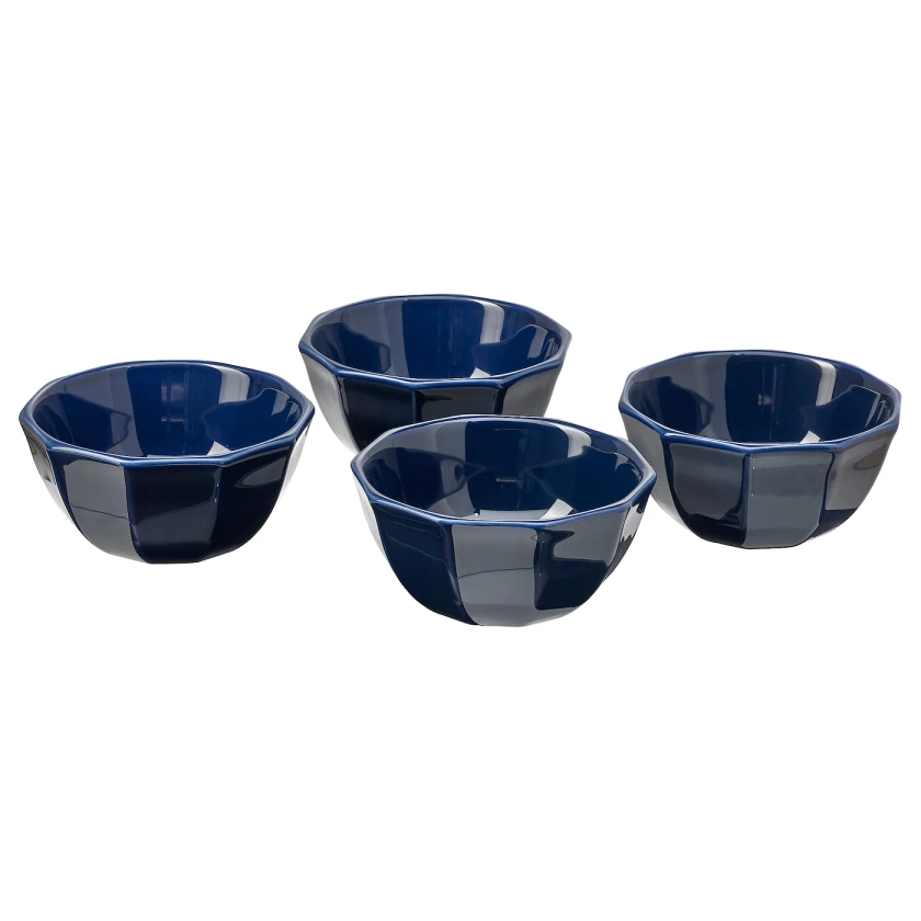 STRIMMIG Bowl, stoneware blue, 15 cm - IKEA