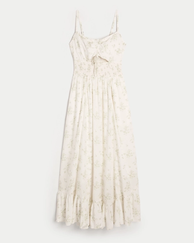 Femmes Robe longue à ourlet asymétrique | Femmes Robes et combinaisons | HollisterCo.com