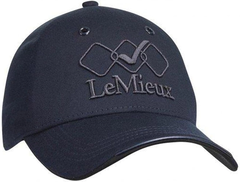 LeMieux Team Baseball Cap with Seamless Shell Design, Curved Peak Edge - Vented and Adjustable