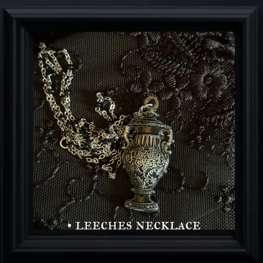 LEECHES apothecary necklace