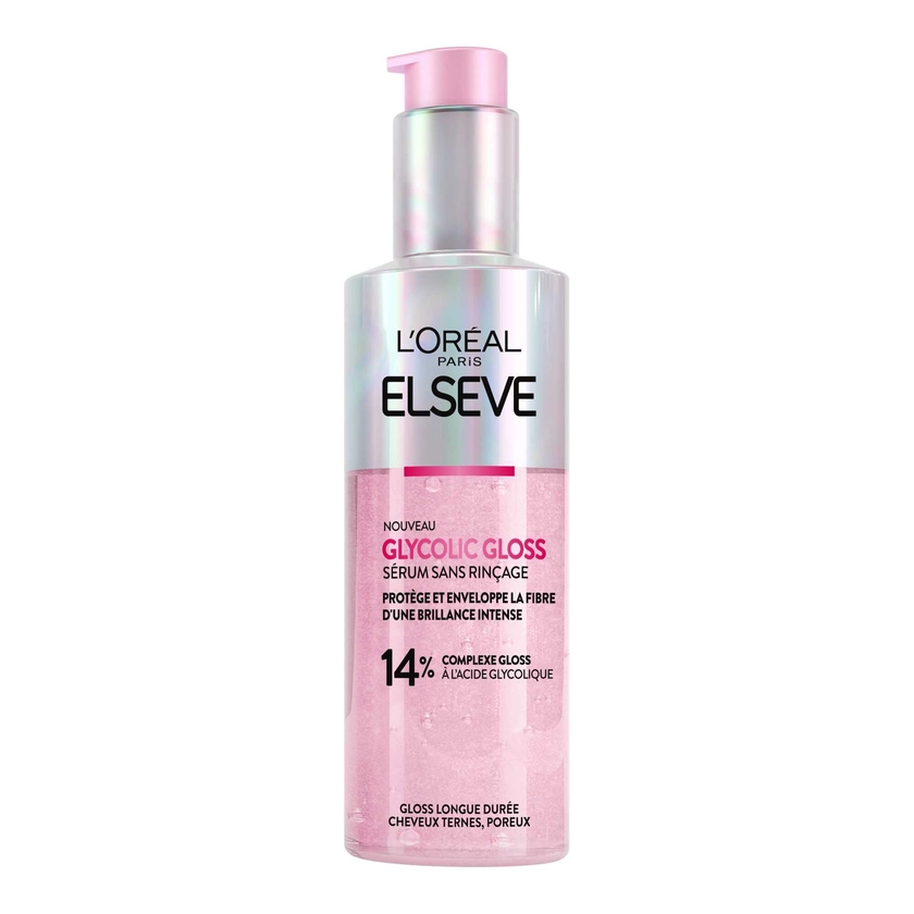 Elseve Glycolic Gloss Sérum Gloss Sans Rinçage - L'Oréal Paris