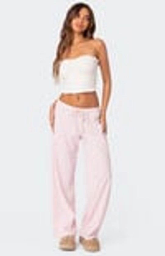 Edikted Olivia Striped Loose Fit Pants | PacSun